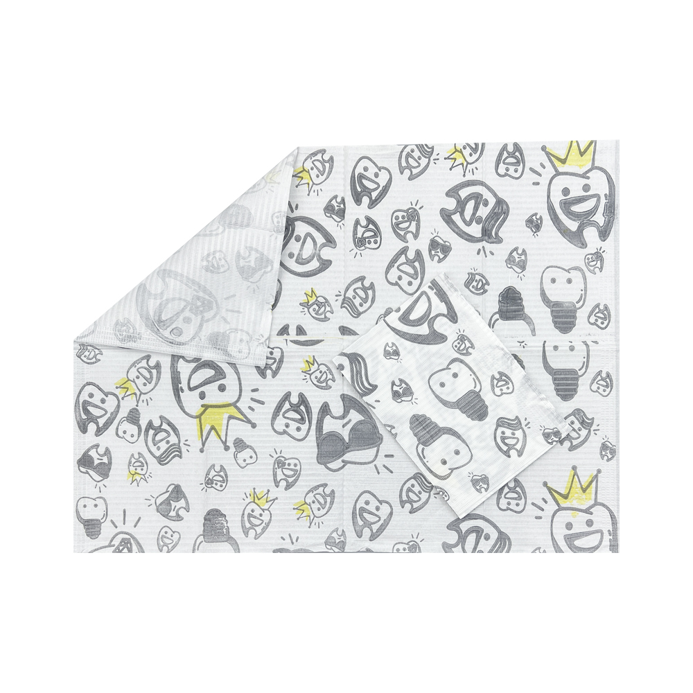 125 ชิ้นเด็กทันตกรรม Bibs ทิ้ง - Table Cloth Disposable บทวิจารณ์และราคา