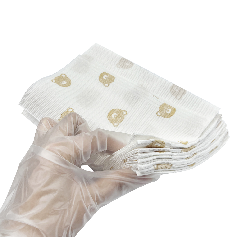 125 ชิ้นเด็กทันตกรรม Bibs ทิ้ง - Table Cloth Disposable บทวิจารณ์และราคา