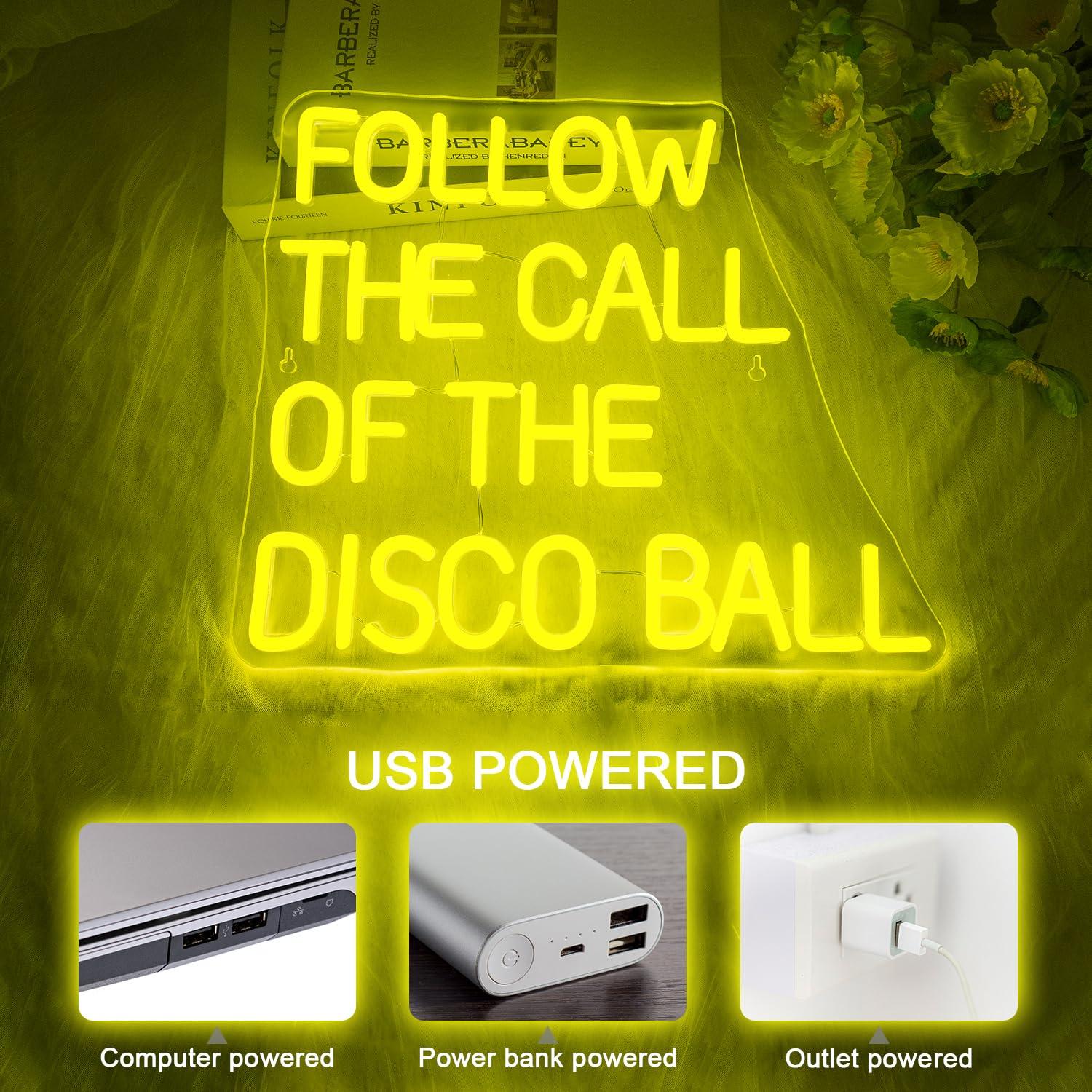 ไฟนีออนรูปดิสโก้บอลแบบ USB ปรั - Neon Sign Party บทวิจารณ์และราคา