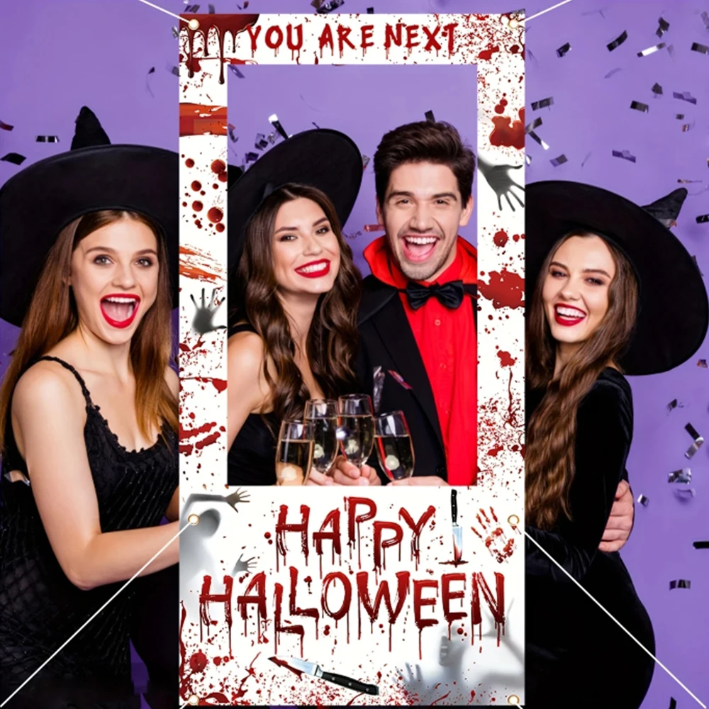 Runto สุขสันต์วันฮาโลวีนฉากหลั - Photo Booth Frame บทวิจารณ์และราคา