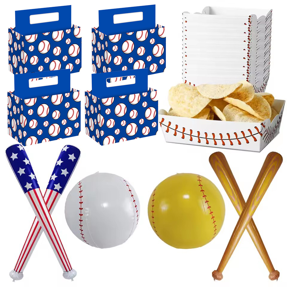 อุปกรณ์ปาร์ตี้เบสบอลผ้าปูโต๊ะพ - Table Cloth Disposable บทวิจารณ์และราคา