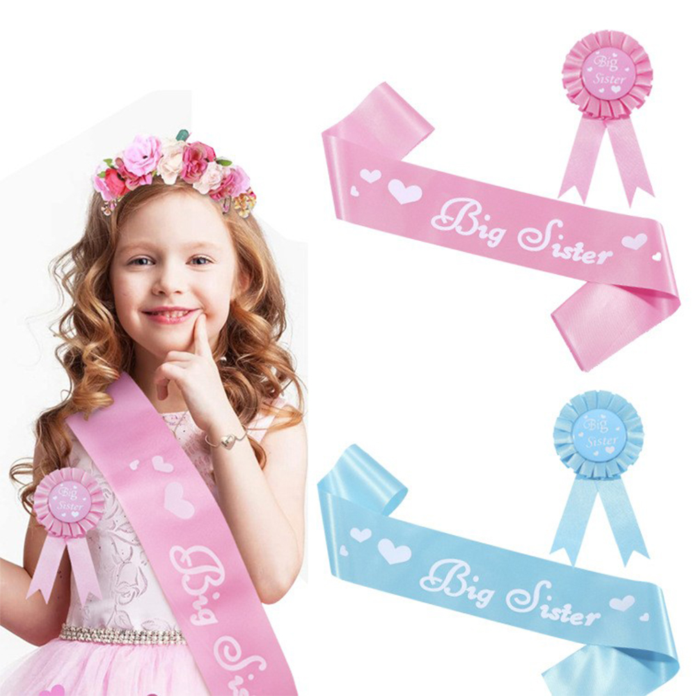 ผ้าคาดเอวสีชมพูฟ้าประดับกลิตเต - Birthday Sash Glitter บทวิจารณ์และราคา