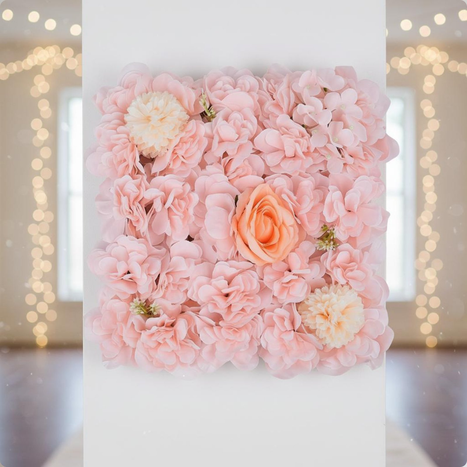 แผงผนังดอกไม้ประดิษฐ์ ประกอบง่ - Flower Wall Panel บทวิจารณ์และราคา