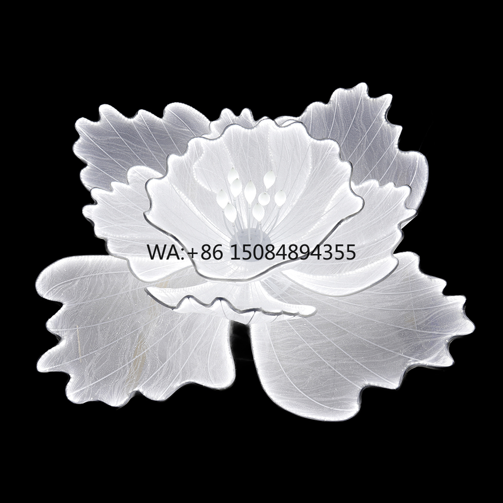 ฉากหลังดอกไม้สีขาวขนาดใหญ่แบบ  - Event & Party Supply บทวิจารณ์และราคา