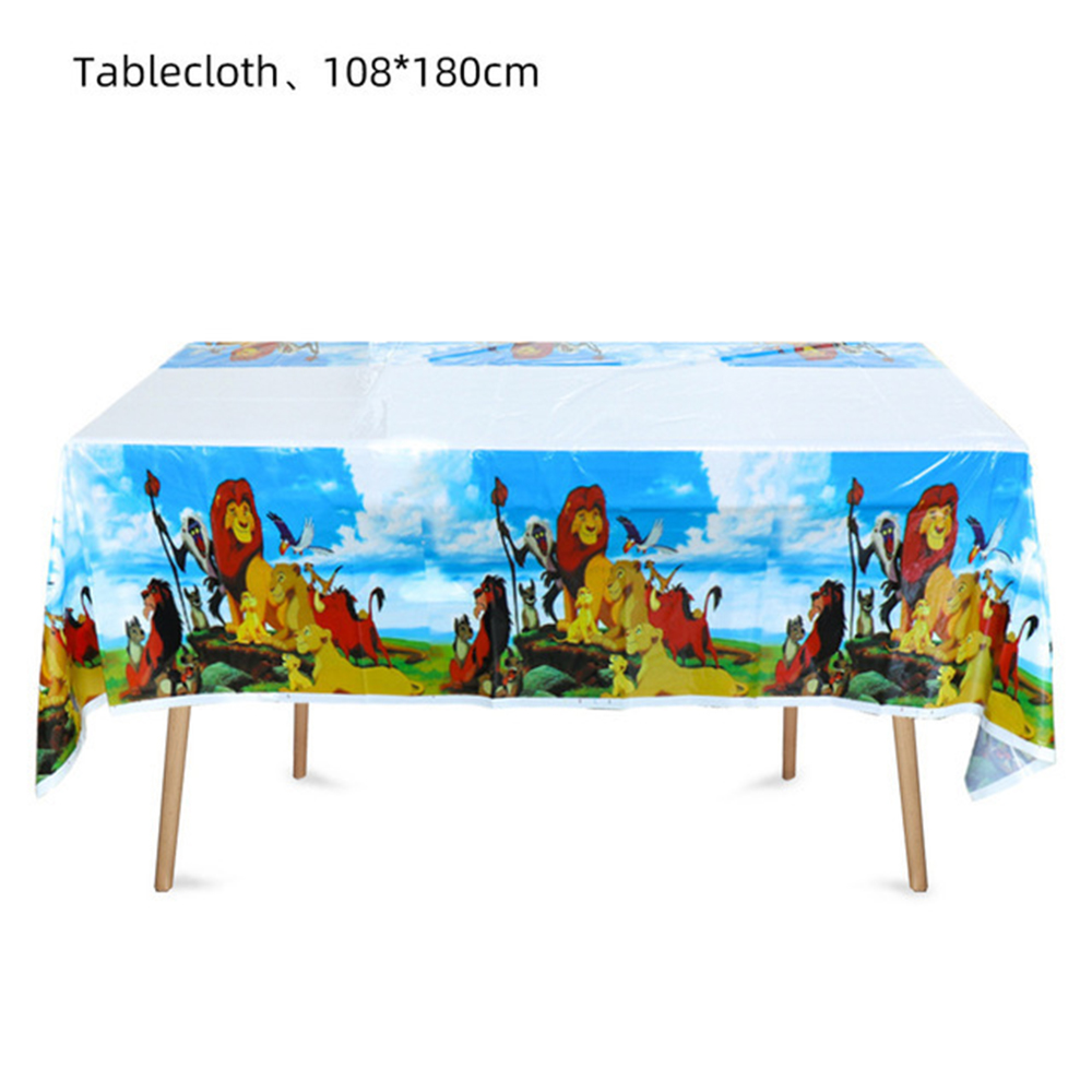 Simba Lion King ผ้าปูโต๊ะวันเก - Table Cloth Disposable บทวิจารณ์และราคา
