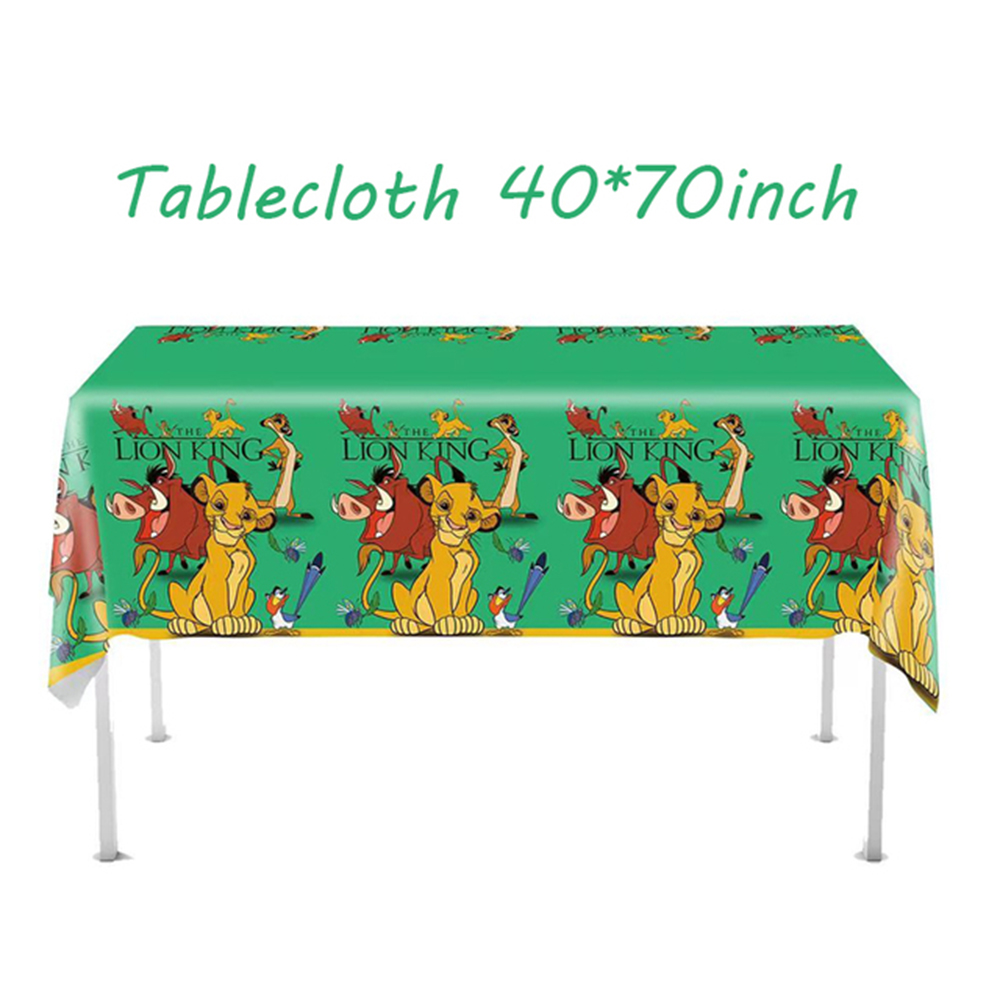 Simba Lion King ผ้าปูโต๊ะวันเก - Table Cloth Disposable บทวิจารณ์และราคา