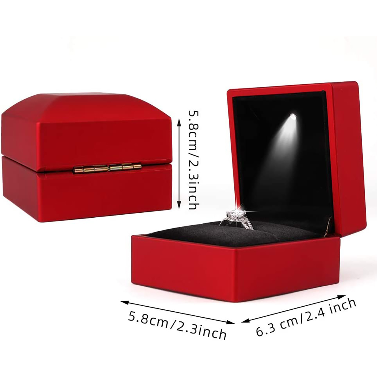 กล่องแหวน LED Light ข้อเสนอหมั - Event Z บทวิจารณ์และราคา